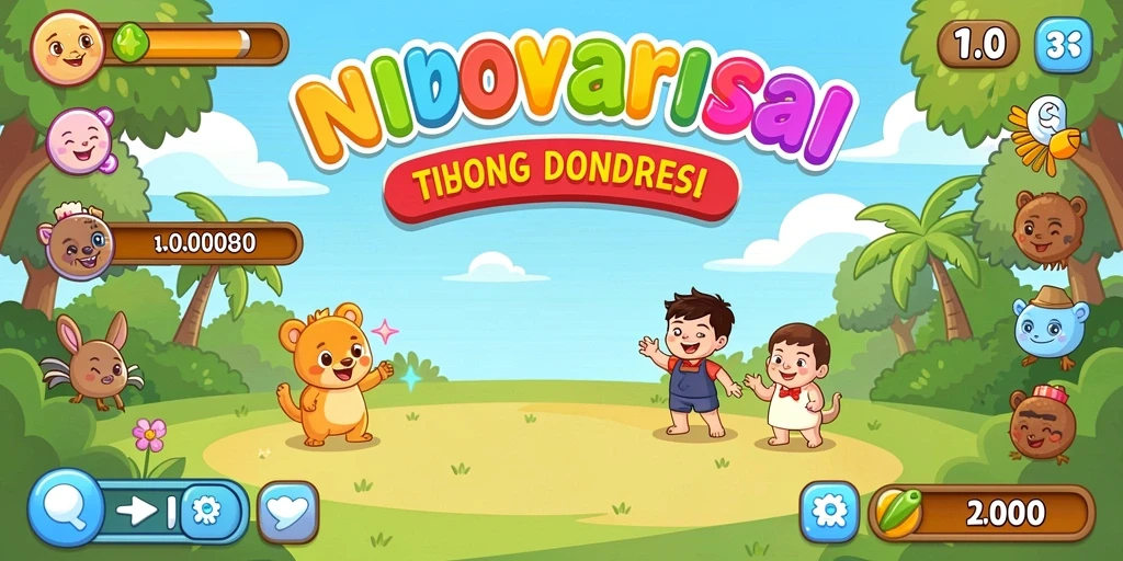 nabob77 - Menu gameplay yang mudah dinavigasi.